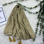 شال پفکی نخ کریشه کد 891