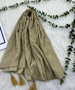 شال پفکی نخ کریشه کد 891