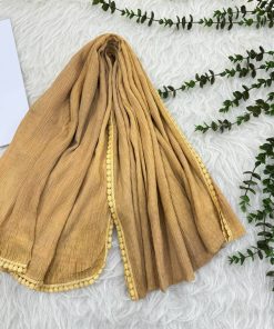 شال برشکا ساده لب عدسی وارداتی کد 947