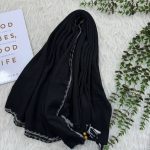 شال برشکا بلک چری دور گان دوزی گد 949 - تصویر 6
