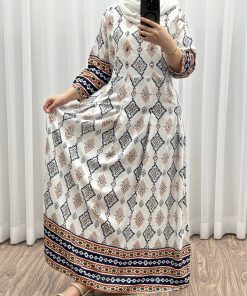 پیراهن هندی آینه کاری کد 936