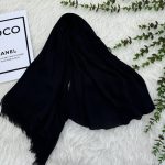شال سوپرنخ مشکی وارداتی کد 973