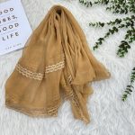 شال حریر مجلسی وارداتی کد 992 - تصویر 4