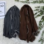 شال برشکا وارداتی دور مرواریدی کد 987