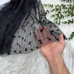 شال گیپوری مدل پاپیونی وارداتی کد 954 - تصویر 3