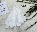 شال حریر ساتن راه راه کد 985 - تصویر 5