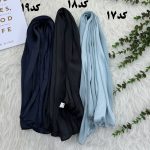 شال حریر ساتن راه راه کد 985 - تصویر 3