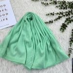 شال بافت ساده کد 1002 - تصویر 7