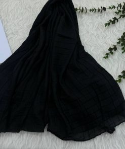 شال وارداتی تک مشکی کد 913