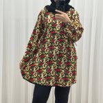 تونیک مدل ترکمنستان گلریز کد 931 - تصویر 7