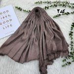 شال پاییزه ساده وارداتی کد 978 - تصویر 8