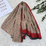 شال گلریز وارداتی کد 982 - تصویر 3