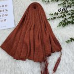 شال ساده وارداتی لمه کد 972 - تصویر 3