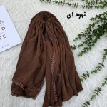 شال برشکا ساده دور عدسی کد 969 - تصویر 2