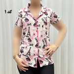 لباس خواب جلو باز وارداتی کد 1162