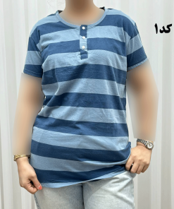 تیشرت زنانه H&M جلودکمه کد 1164