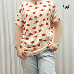 تیشرت طرحدار H&M  کد 1170