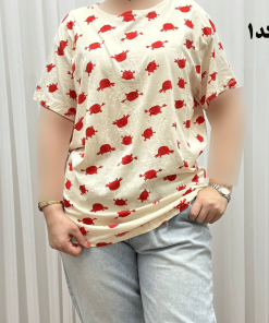 تیشرت طرحدار H&M  کد 1170