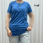 تیشرت زنانه H&M جلودکمه کد 1164 - تصویر 4