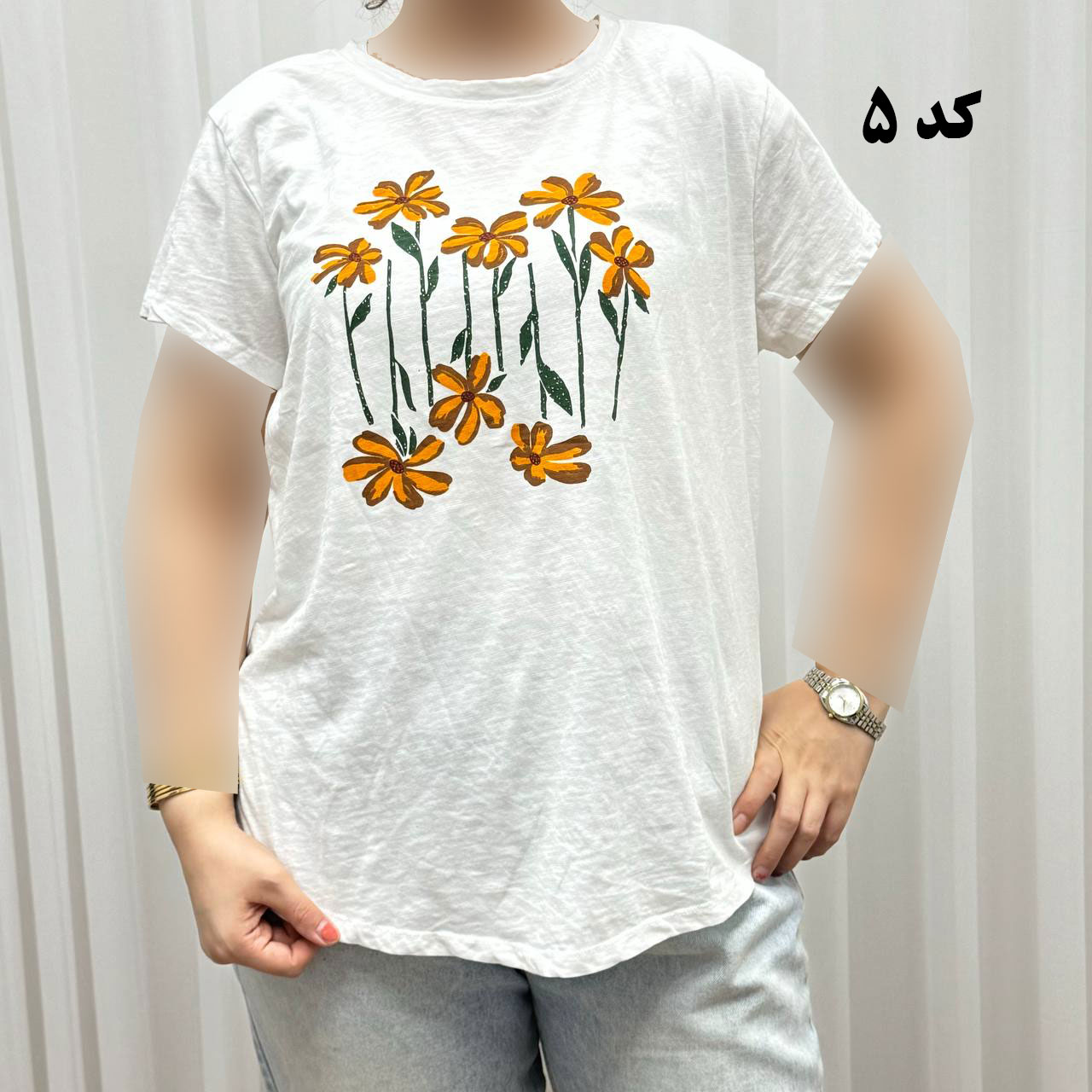 11-(5) تیشرت طرحدار وارداتی کد 1174 - تصویر 1