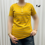 تیشرت زنانه H&M جلودکمه کد 1164 - تصویر 12