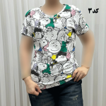 تیشرت طرحدار H&M  کد 1170 - تصویر 4
