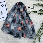 شال طرحدار برشکا کریشه 1097 - تصویر 2