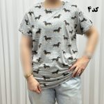 تیشرت طرحدار H&M  کد 1171 - تصویر 5