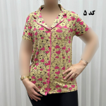 لباس خواب جلو باز وارداتی کد 1163 - تصویر 8