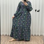 پیراهن فلور بوگاتی کد 1216 - تصویر 5