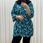 بلوز نخی ثمین مصی کد 1229 - تصویر 4