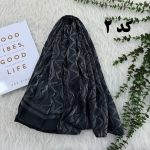 شال مجلسی طرحدار کد 1093 - تصویر 2