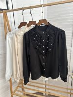 شومیز طرح گل کد 1198 - تصویر 3