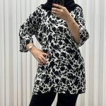 بلوز نخی ثمین مصی کد 1229