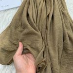 شال ساده مجلسی لبه فنری کد 1111 - تصویر 2