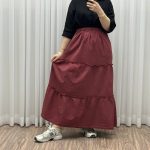 دامن الیاف طبقه ای کد 1230 - تصویر 4