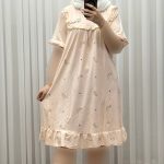 پیراهن راحتی وارداتی مدل گل کد 1235