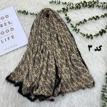 شال پاییزه پوم دار وارداتی کد 967 - تصویر 3