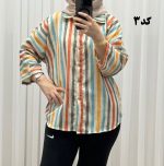 مانتو جلوباز بیسکوئیتی کد 1218 - تصویر 2