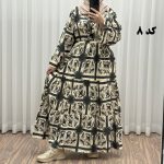 پیراهن عروسکی هندی میکس کد 1179 - تصویر 10