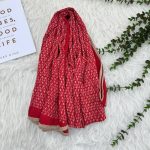 شال طرحدار وارداتی کد 1106 - تصویر 4