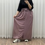 دامن نخی جلو دکمه چاک دار کد 1232 - تصویر 8