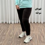 شلوار مخمل راحتی کبریتی کد 1209 - تصویر 2