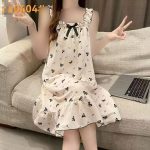 پیراهن راحتی وارداتی مدل پاپیون کد 1239 - تصویر 2