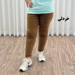 شلوار مخمل راحتی کبریتی کد 1209 - تصویر 7