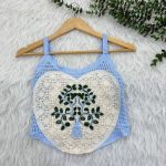 تاپ قلاب بافی پشت کش کد 1112