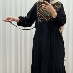 ساحلی کیمونو گلدوزی کد 1203 - تصویر 4