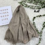 شال لینن دور ریش کد 1223 - تصویر 10