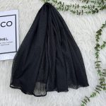 شال وارداتی مشکی عنکبوتی 1221