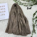 شال لینن دور ریش کد 1223 - تصویر 4